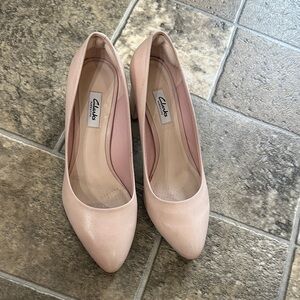 Clarks Blush Pink Women's Heels